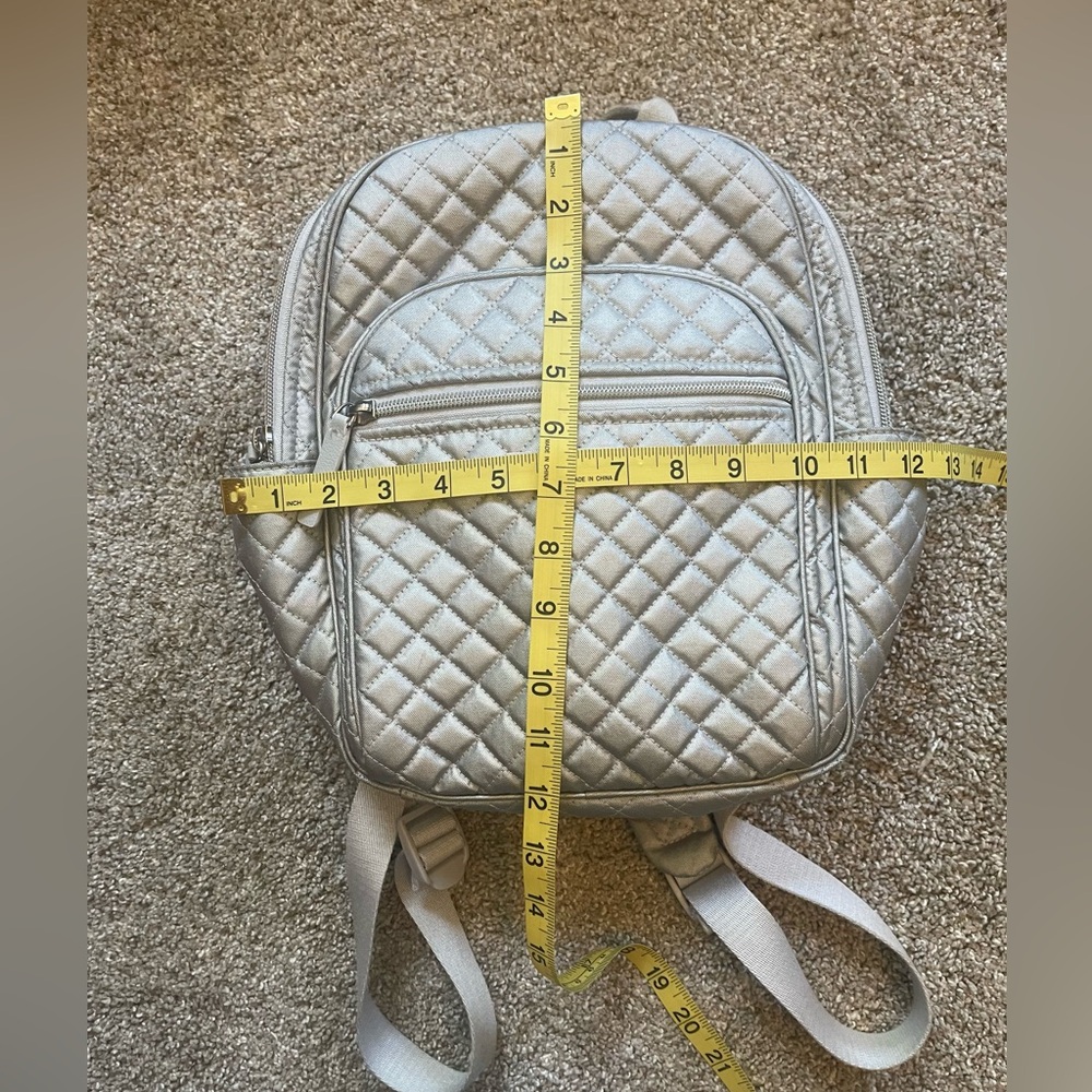 Vera Bradley - Silver small backpack - Picture 8 of 9